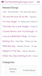 Mobile Screenshot of ourweddingsongs.com